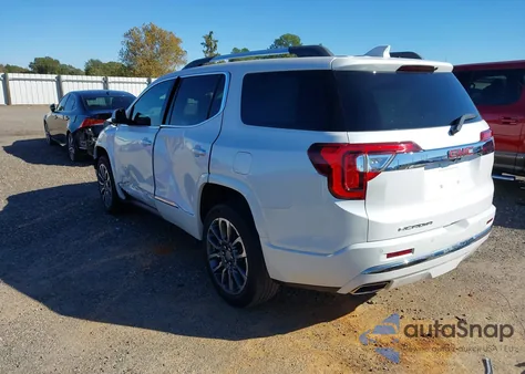 2022 GMC Acadia Fwd Denali из США, поврежденный, VIN 1GKKNPLS7NZ144295